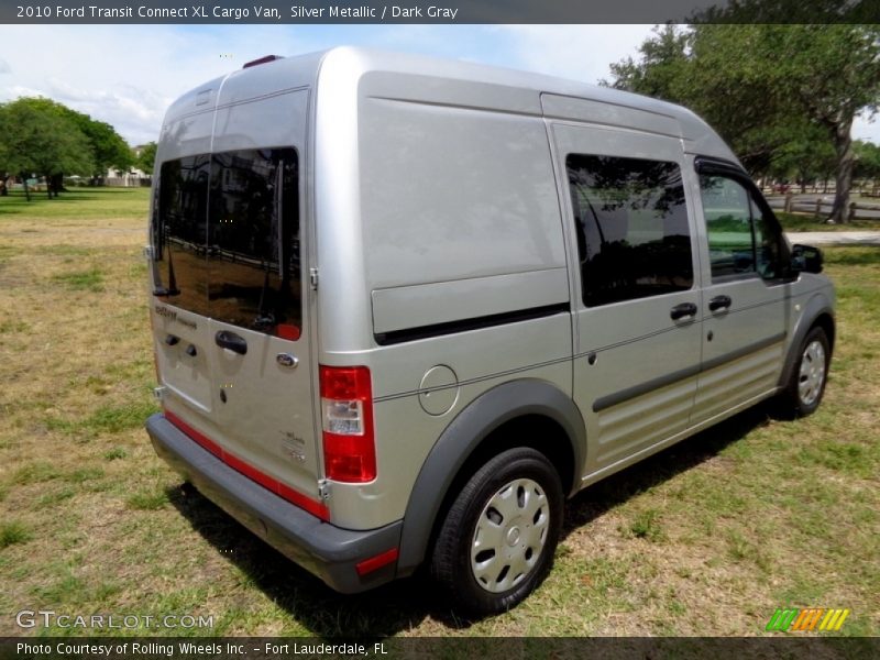 Silver Metallic / Dark Gray 2010 Ford Transit Connect XL Cargo Van