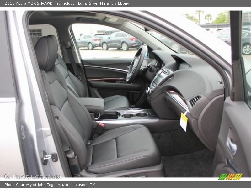 Lunar Silver Metallic / Ebony 2016 Acura MDX SH-AWD Technology