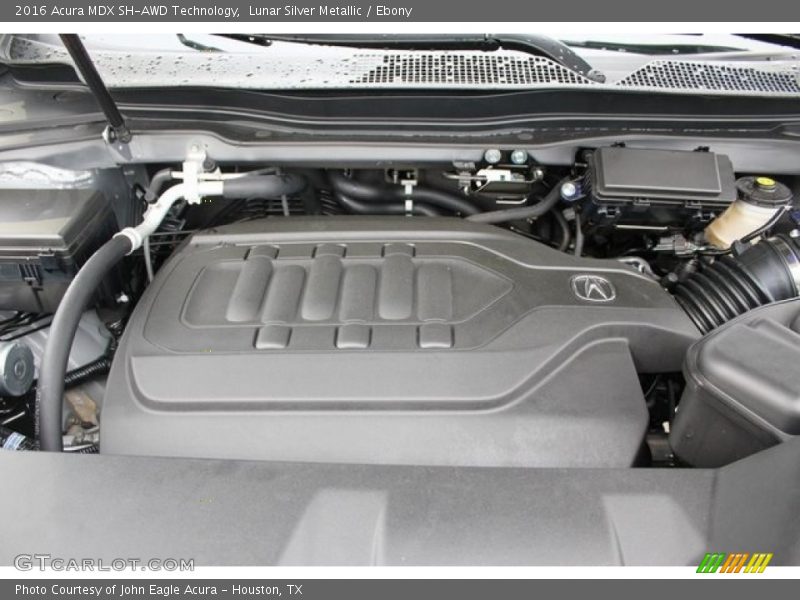 Lunar Silver Metallic / Ebony 2016 Acura MDX SH-AWD Technology