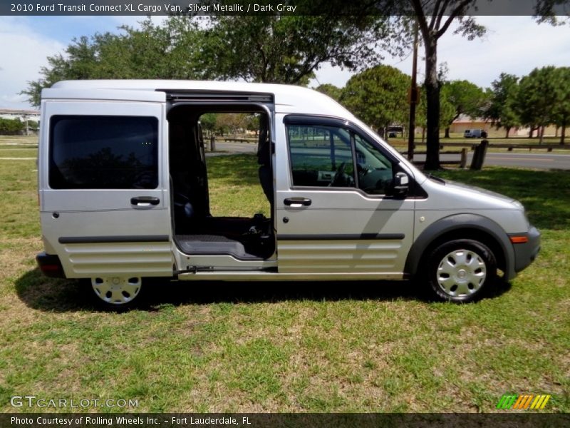 Silver Metallic / Dark Gray 2010 Ford Transit Connect XL Cargo Van