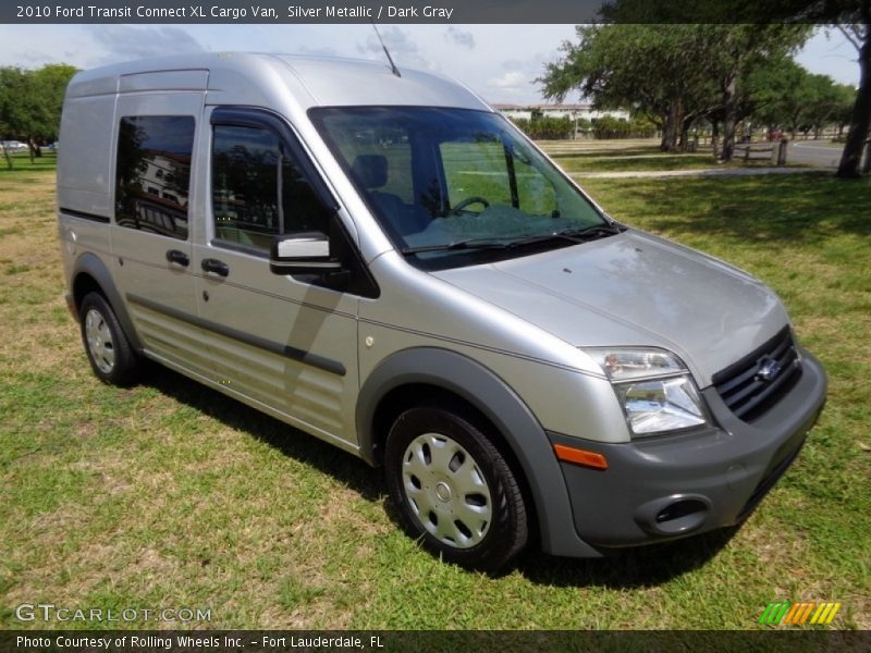 Silver Metallic / Dark Gray 2010 Ford Transit Connect XL Cargo Van