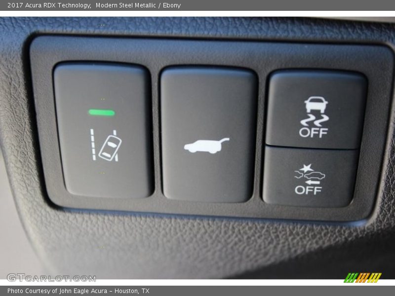 Modern Steel Metallic / Ebony 2017 Acura RDX Technology