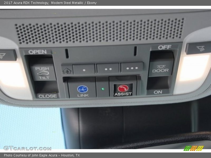 Modern Steel Metallic / Ebony 2017 Acura RDX Technology