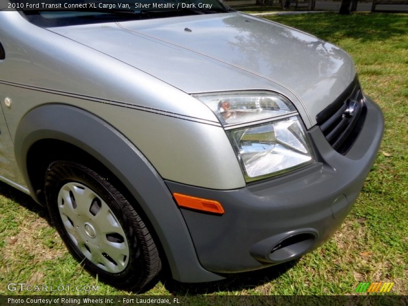 Silver Metallic / Dark Gray 2010 Ford Transit Connect XL Cargo Van