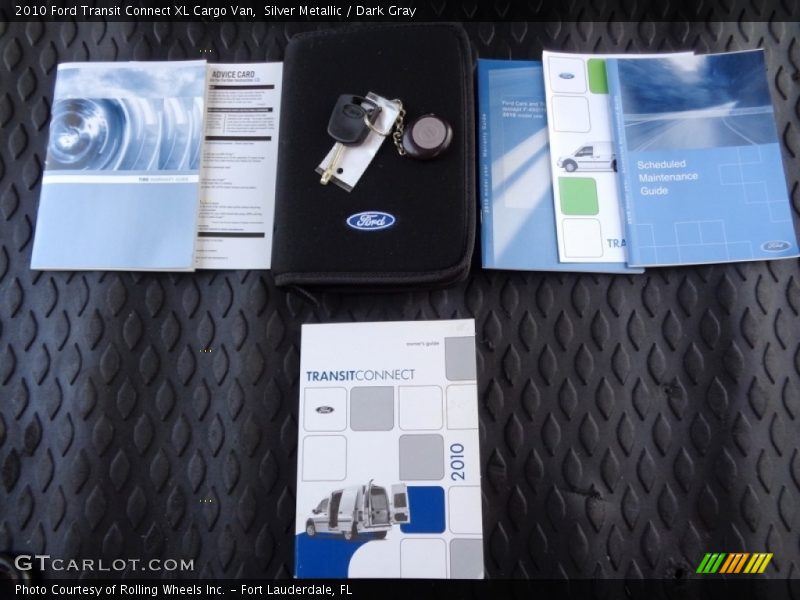 Silver Metallic / Dark Gray 2010 Ford Transit Connect XL Cargo Van