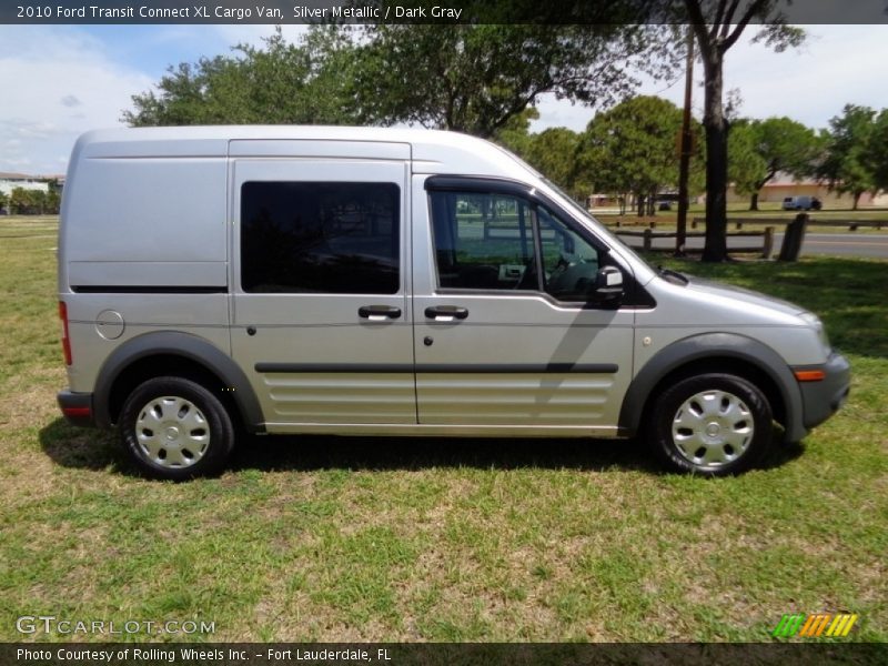 Silver Metallic / Dark Gray 2010 Ford Transit Connect XL Cargo Van