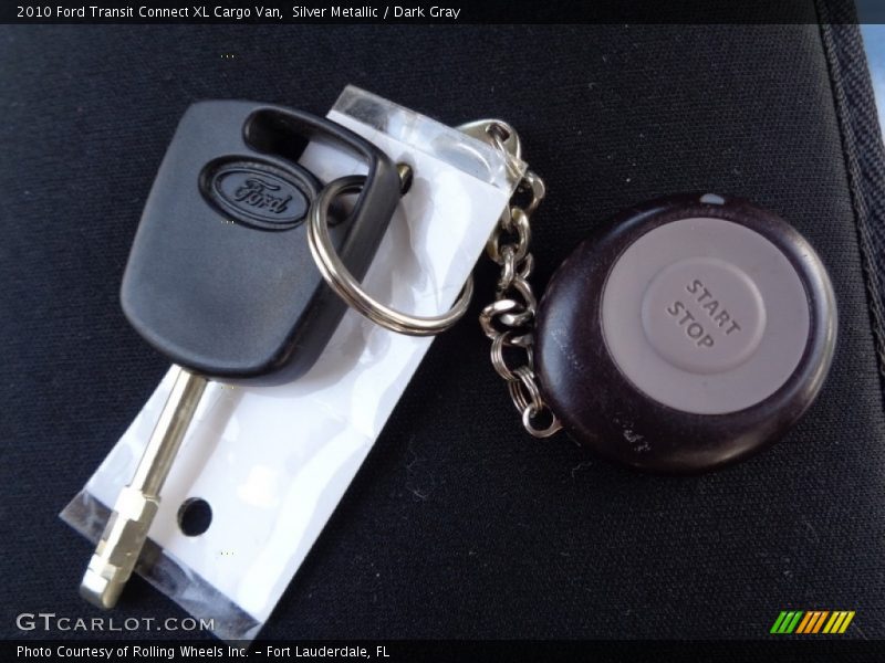 Silver Metallic / Dark Gray 2010 Ford Transit Connect XL Cargo Van