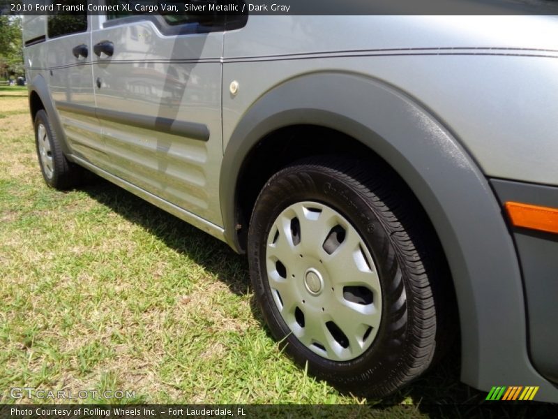 Silver Metallic / Dark Gray 2010 Ford Transit Connect XL Cargo Van