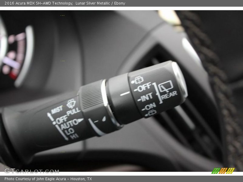 Lunar Silver Metallic / Ebony 2016 Acura MDX SH-AWD Technology