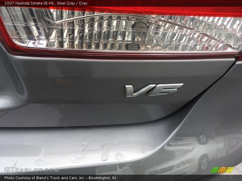 Steel Gray / Gray 2007 Hyundai Sonata SE V6