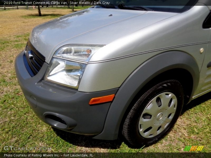 Silver Metallic / Dark Gray 2010 Ford Transit Connect XL Cargo Van