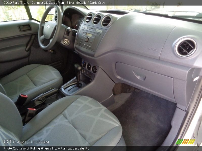 Silver Metallic / Dark Gray 2010 Ford Transit Connect XL Cargo Van