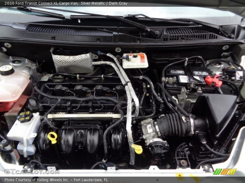 Silver Metallic / Dark Gray 2010 Ford Transit Connect XL Cargo Van