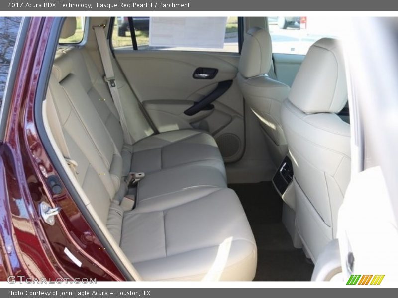 Basque Red Pearl II / Parchment 2017 Acura RDX Technology