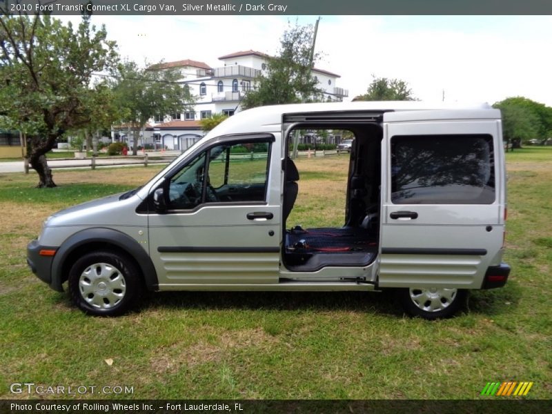 Silver Metallic / Dark Gray 2010 Ford Transit Connect XL Cargo Van