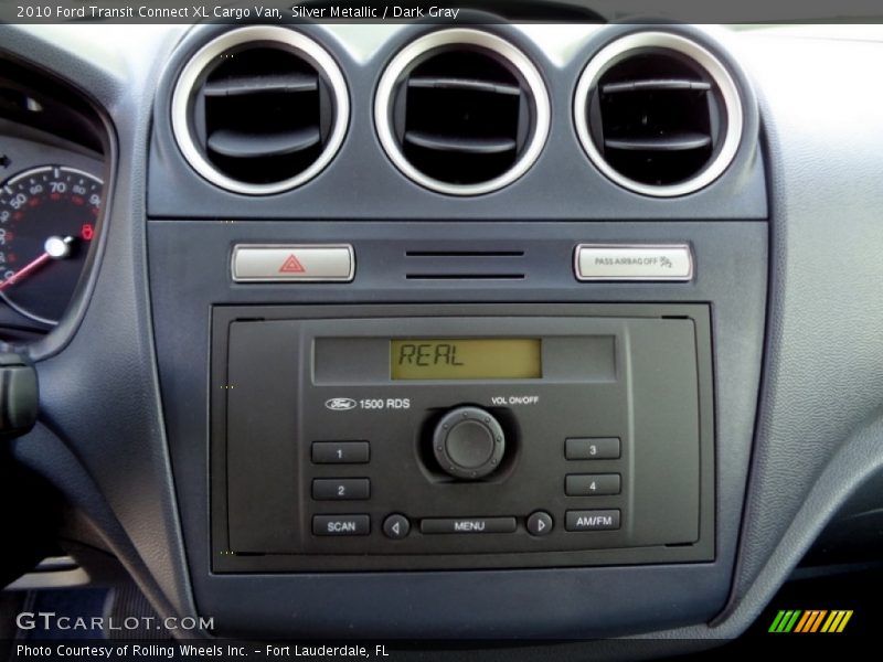 Silver Metallic / Dark Gray 2010 Ford Transit Connect XL Cargo Van