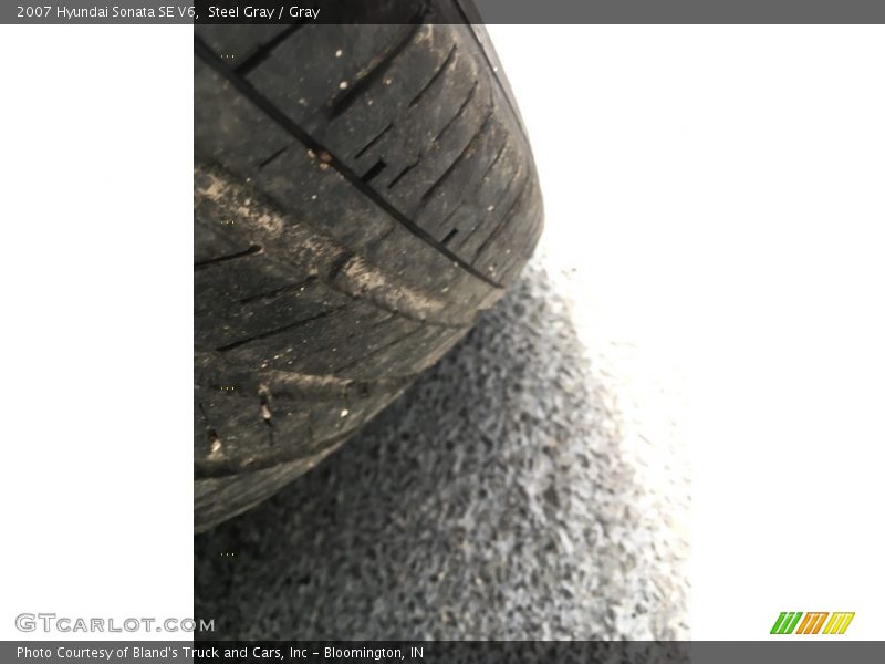 Steel Gray / Gray 2007 Hyundai Sonata SE V6