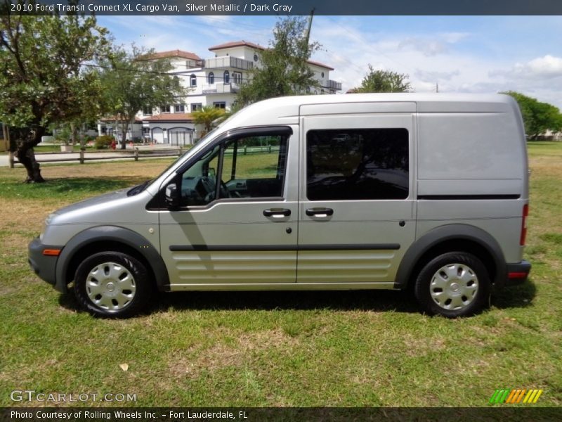 Silver Metallic / Dark Gray 2010 Ford Transit Connect XL Cargo Van