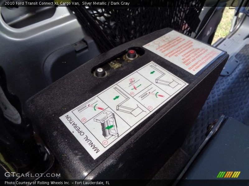 Silver Metallic / Dark Gray 2010 Ford Transit Connect XL Cargo Van
