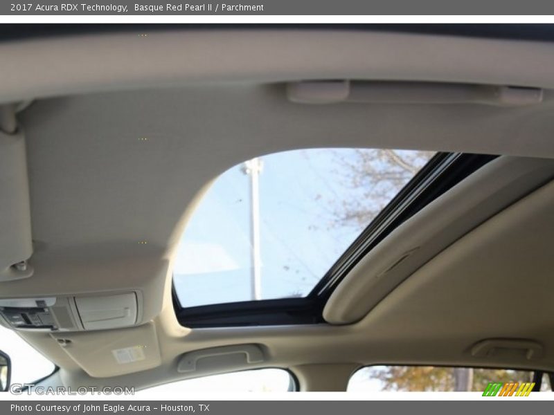 Basque Red Pearl II / Parchment 2017 Acura RDX Technology