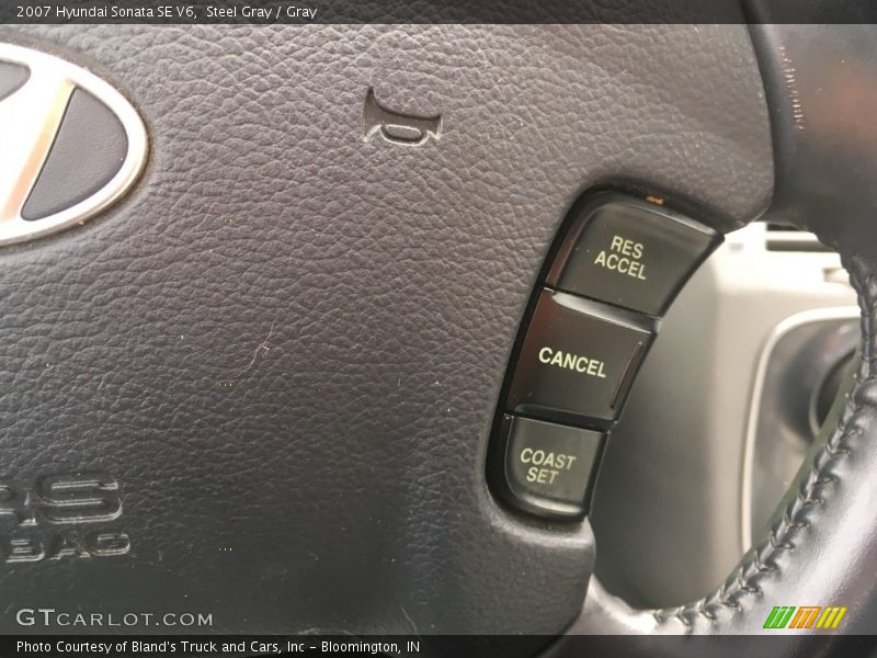 Steel Gray / Gray 2007 Hyundai Sonata SE V6