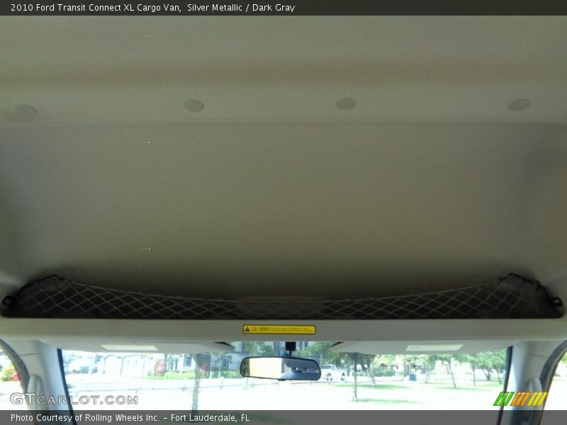 Silver Metallic / Dark Gray 2010 Ford Transit Connect XL Cargo Van