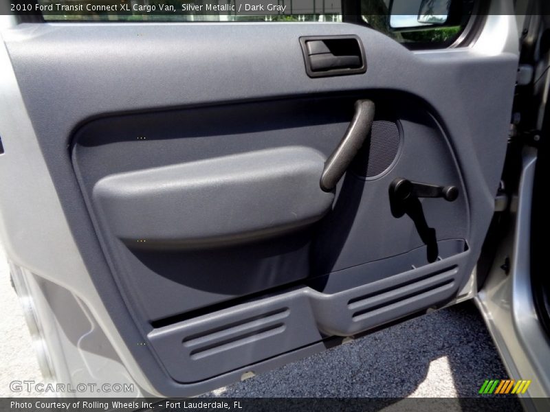 Silver Metallic / Dark Gray 2010 Ford Transit Connect XL Cargo Van