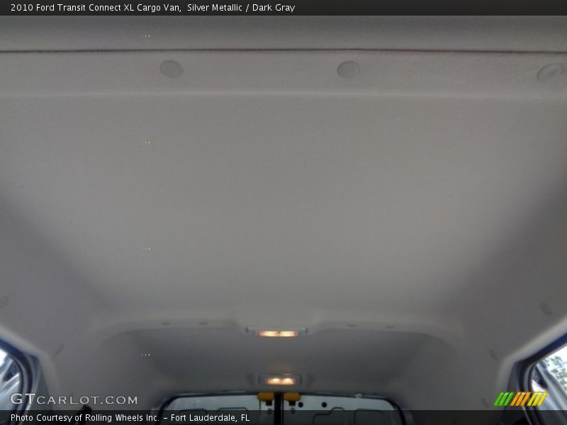 Silver Metallic / Dark Gray 2010 Ford Transit Connect XL Cargo Van