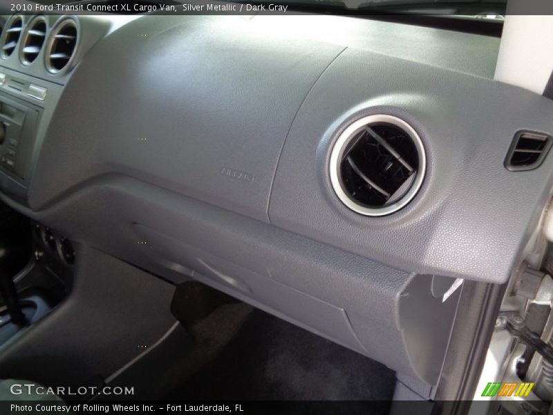 Silver Metallic / Dark Gray 2010 Ford Transit Connect XL Cargo Van