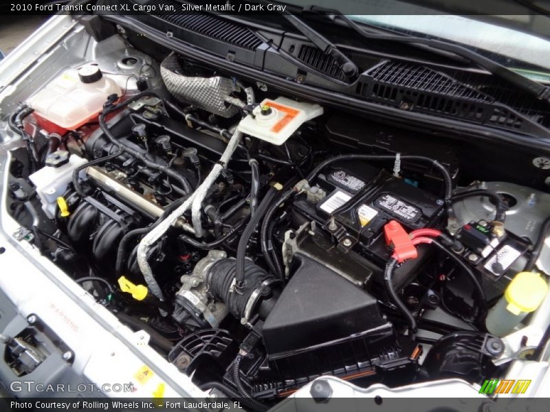 Silver Metallic / Dark Gray 2010 Ford Transit Connect XL Cargo Van