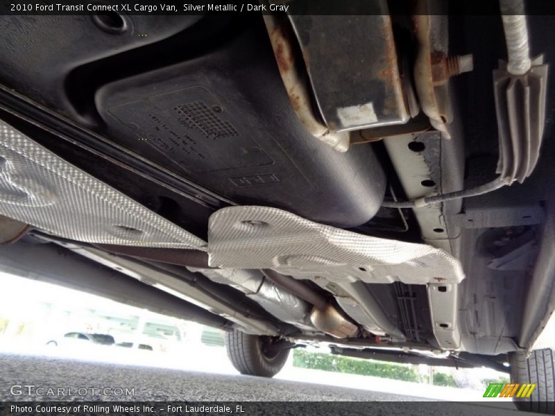 Silver Metallic / Dark Gray 2010 Ford Transit Connect XL Cargo Van