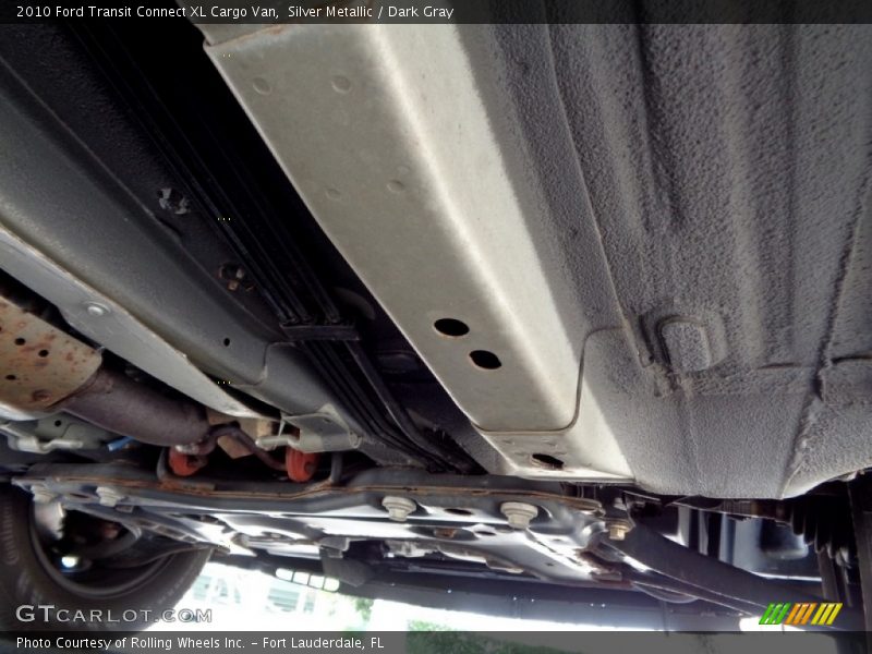 Silver Metallic / Dark Gray 2010 Ford Transit Connect XL Cargo Van