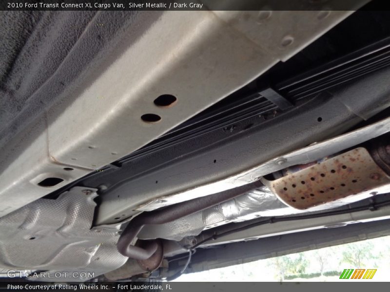 Silver Metallic / Dark Gray 2010 Ford Transit Connect XL Cargo Van