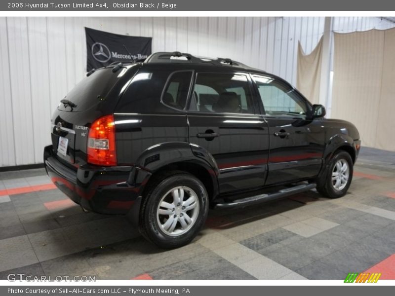 Obsidian Black / Beige 2006 Hyundai Tucson Limited 4x4