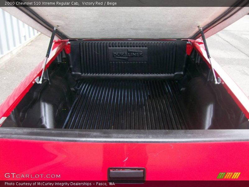 Victory Red / Beige 2000 Chevrolet S10 Xtreme Regular Cab