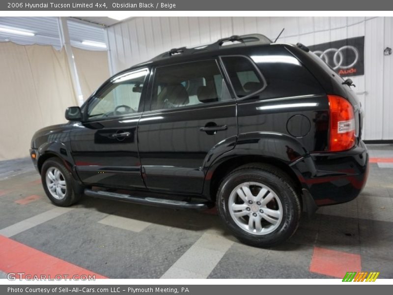 Obsidian Black / Beige 2006 Hyundai Tucson Limited 4x4