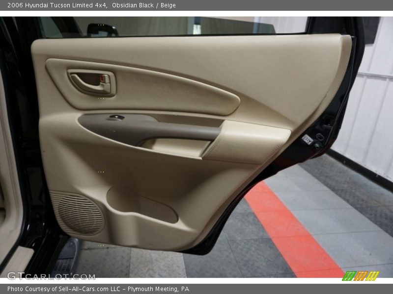 Obsidian Black / Beige 2006 Hyundai Tucson Limited 4x4