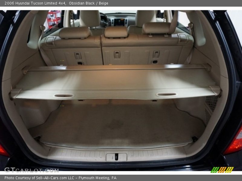 Obsidian Black / Beige 2006 Hyundai Tucson Limited 4x4