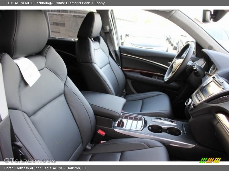 White Diamond Pearl / Ebony 2016 Acura MDX Technology