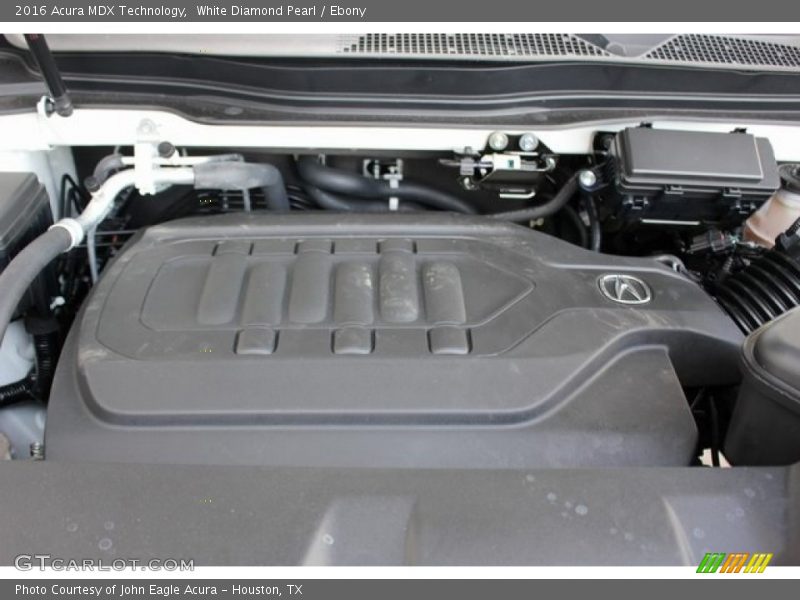 White Diamond Pearl / Ebony 2016 Acura MDX Technology