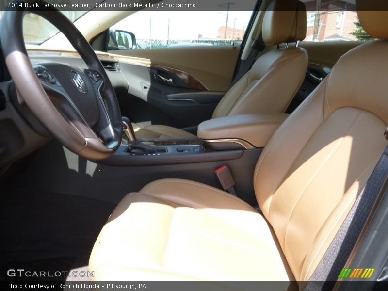 Carbon Black Metallic / Choccachino 2014 Buick LaCrosse Leather