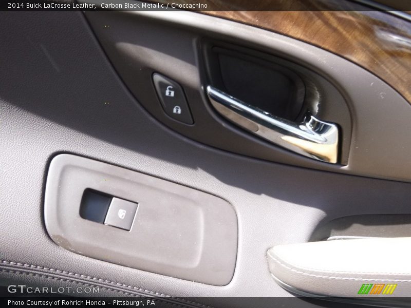 Carbon Black Metallic / Choccachino 2014 Buick LaCrosse Leather