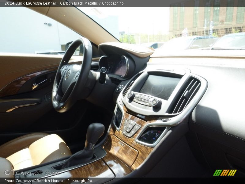 Carbon Black Metallic / Choccachino 2014 Buick LaCrosse Leather