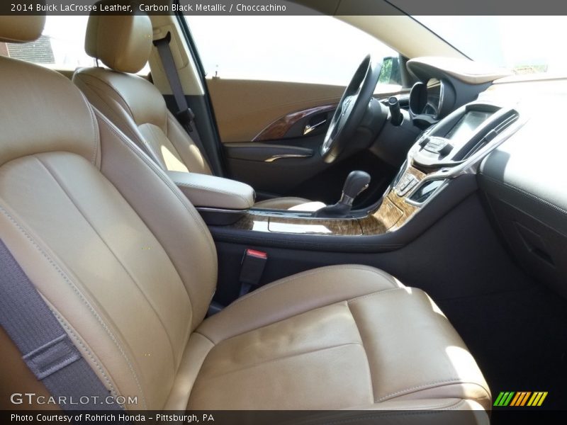 Carbon Black Metallic / Choccachino 2014 Buick LaCrosse Leather