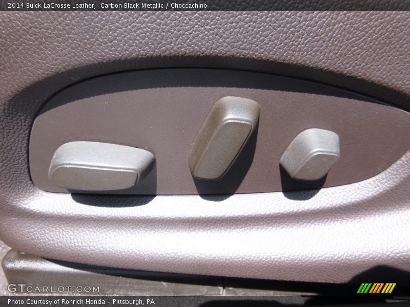 Carbon Black Metallic / Choccachino 2014 Buick LaCrosse Leather