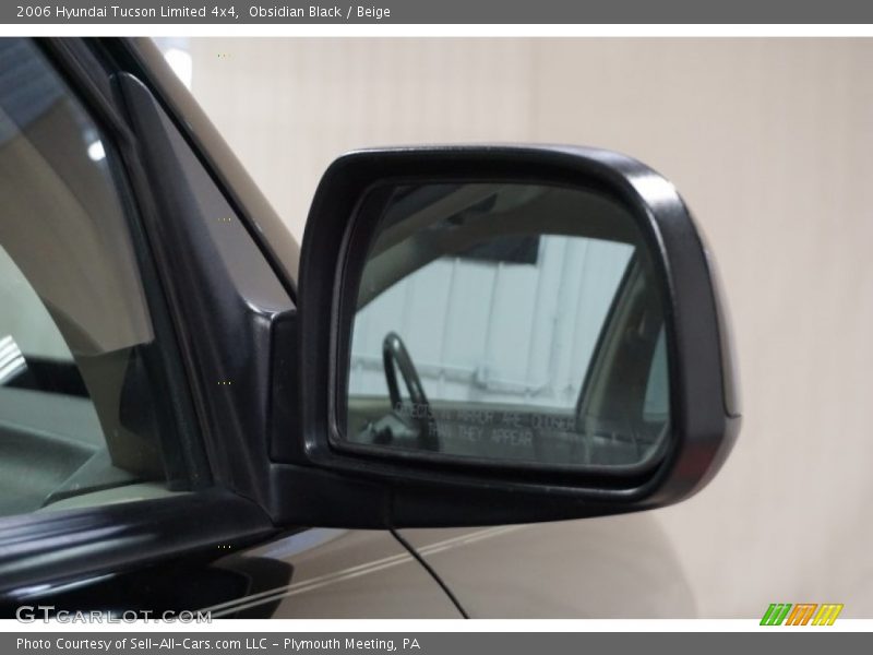 Obsidian Black / Beige 2006 Hyundai Tucson Limited 4x4