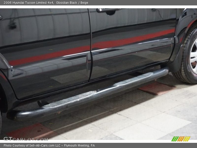 Obsidian Black / Beige 2006 Hyundai Tucson Limited 4x4
