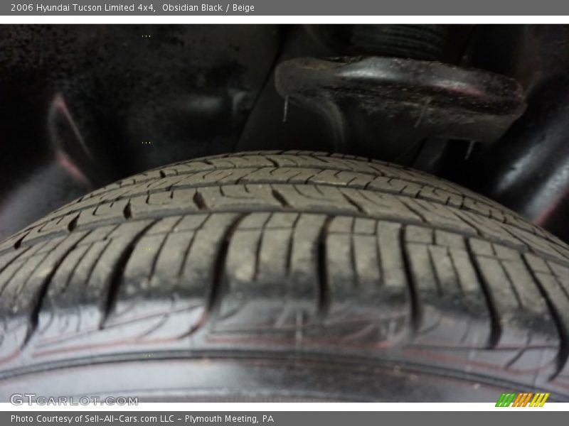 Obsidian Black / Beige 2006 Hyundai Tucson Limited 4x4