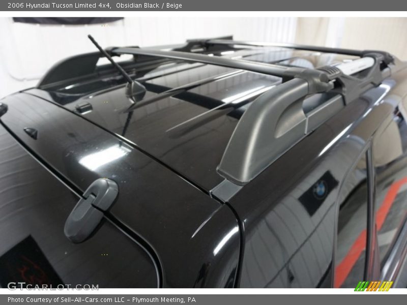 Obsidian Black / Beige 2006 Hyundai Tucson Limited 4x4
