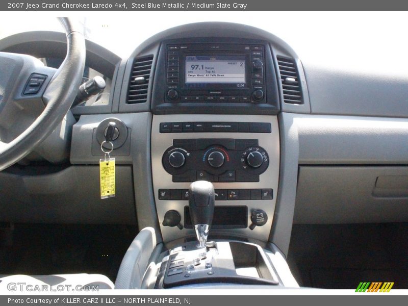 Steel Blue Metallic / Medium Slate Gray 2007 Jeep Grand Cherokee Laredo 4x4